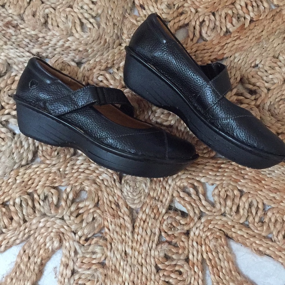 Nurse Mates BLK Mary Jane pillow top nursing shoes